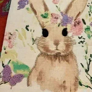 Isaac Mizrahi Dining Isaac Mizrahi Easter Bunny Table Runner